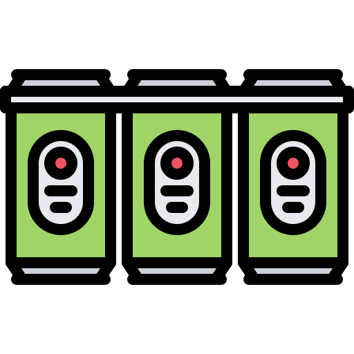 Beer can Coloring Color icon