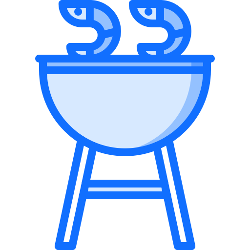 エビ Coloring Blue icon