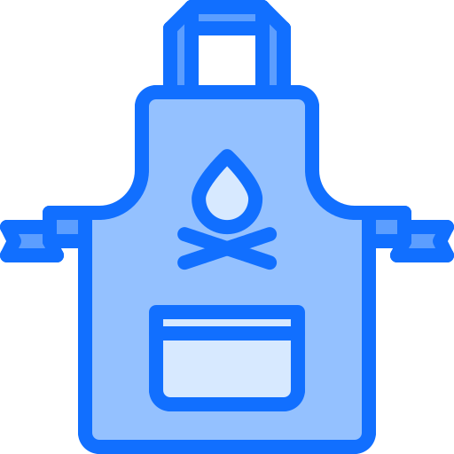 앞치마 Coloring Blue icon
