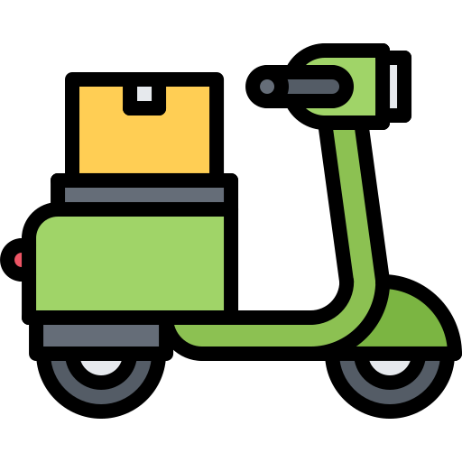 Scooter Coloring Color icon