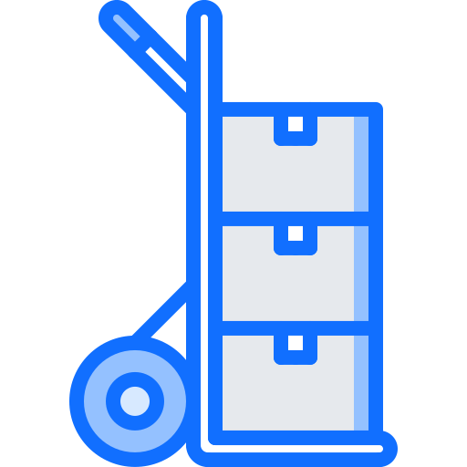 트롤리 Coloring Blue icon