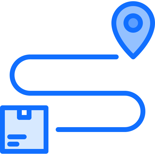 Track Coloring Blue icon