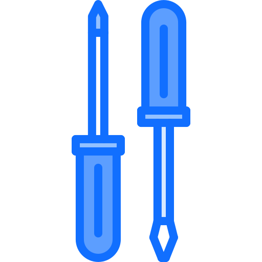 cacciavite Coloring Blue icona