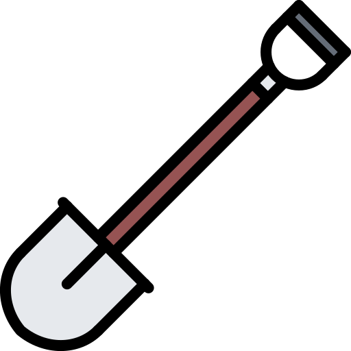 Shovel Coloring Color icon