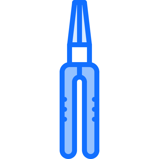 Pliers Coloring Blue icon