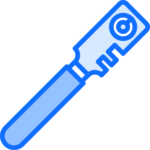 カッター Coloring Blue icon