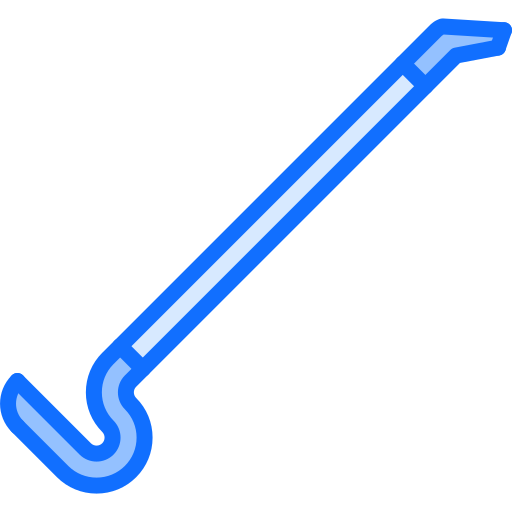 Crowbar Coloring Blue icon