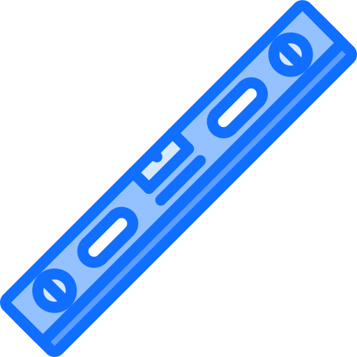 Nivel de aire Coloring Blue icono
