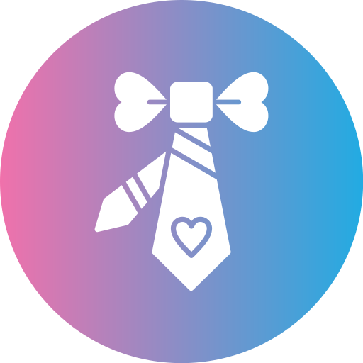 Tie Generic gradient fill icon