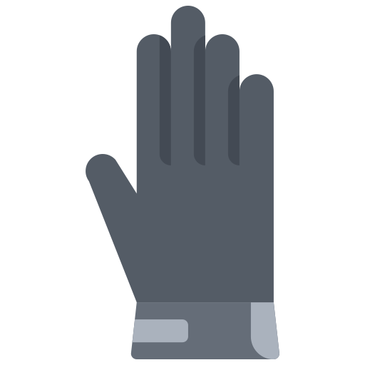 rękawice Coloring Flat ikona