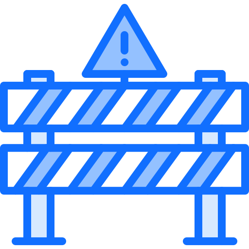장벽 Coloring Blue icon