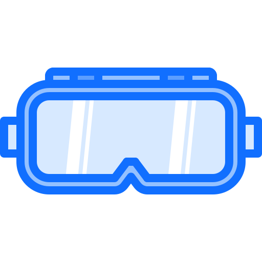 Защитные очки Coloring Blue иконка