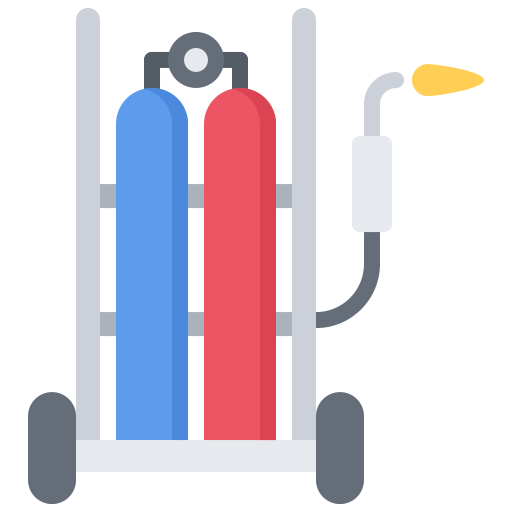 Welding Coloring Flat icon