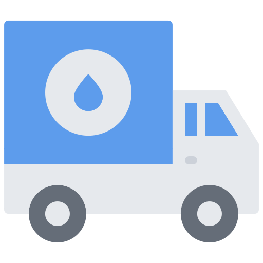 Truck Coloring Flat icon