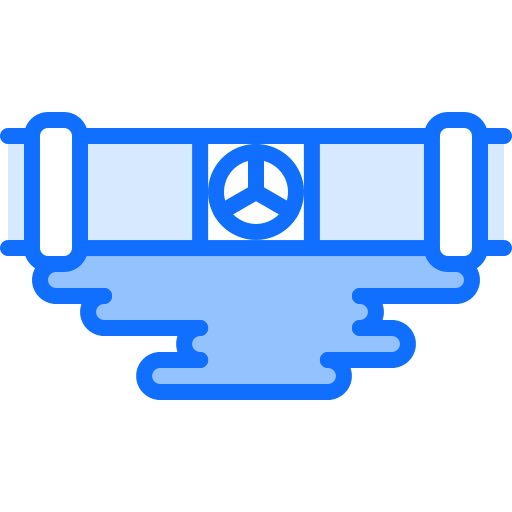 パイプ Coloring Blue icon