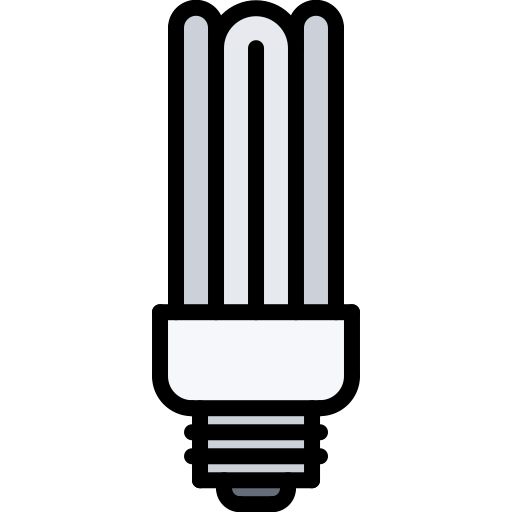 Lightbulb Coloring Color icon