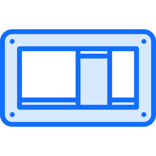 schalter Coloring Blue icon
