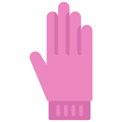 rękawiczki do czyszczenia Coloring Flat ikona