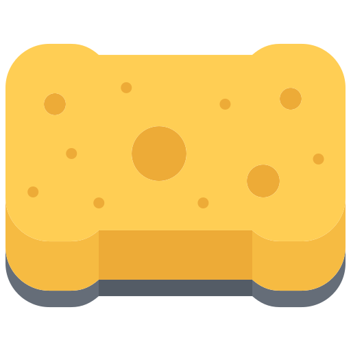 Sponge Coloring Flat icon