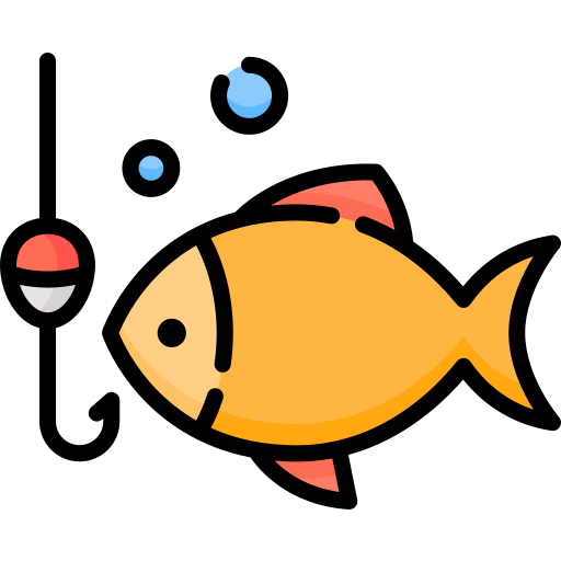 Ловит рыбу Special Lineal color иконка
