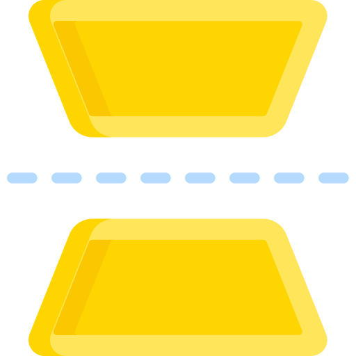 horizontal spiegeln Special Flat icon