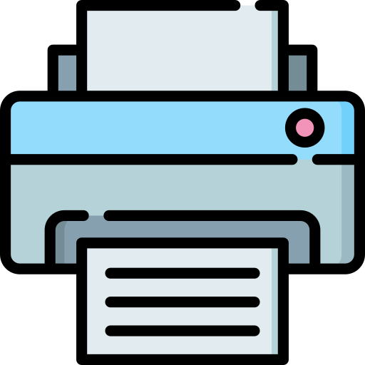 Impresora Special Lineal color icono