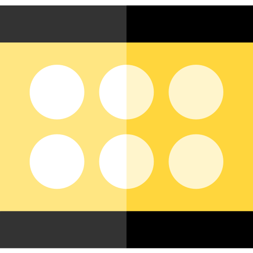 gloeilamp Basic Straight Flat icoon