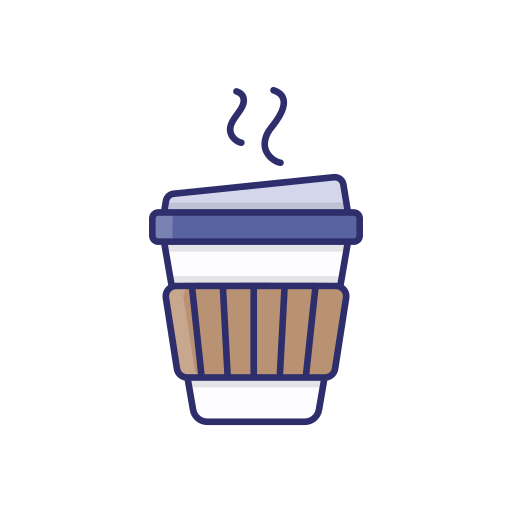 taza de café Generic color lineal-color icono