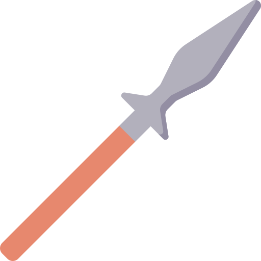 Spear Kawaii Flat icon