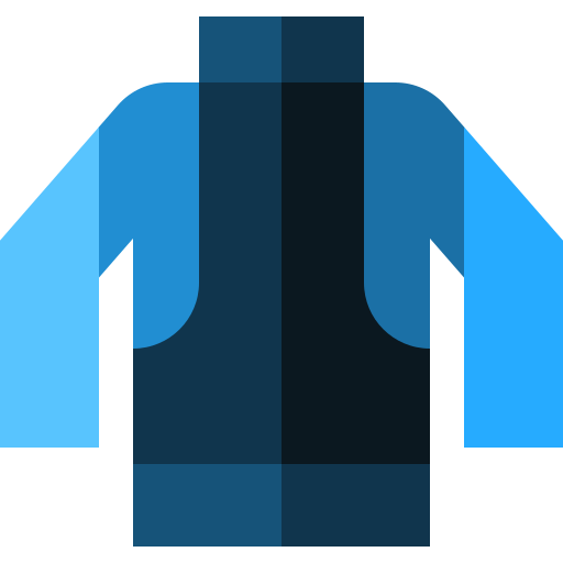 zwemshirt Basic Straight Flat icoon