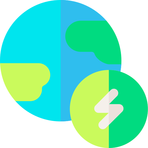 ziemia Basic Rounded Flat ikona