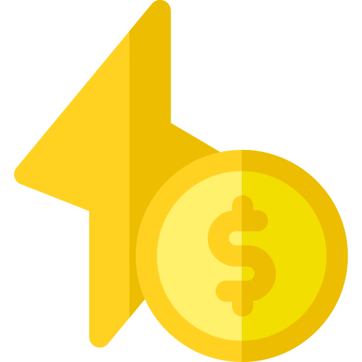 Dinero Basic Rounded Flat icono