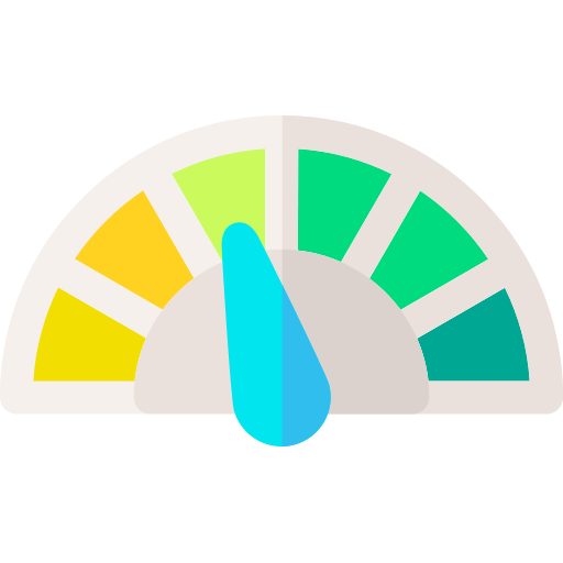 ゲージ Basic Rounded Flat icon