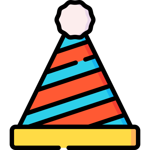 cappello da festa Special Lineal color icona