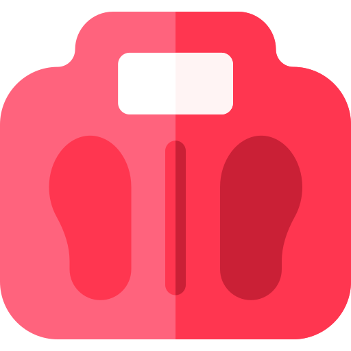 체중계 Basic Rounded Flat icon