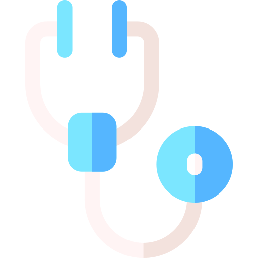 Стетоскоп Basic Rounded Flat иконка
