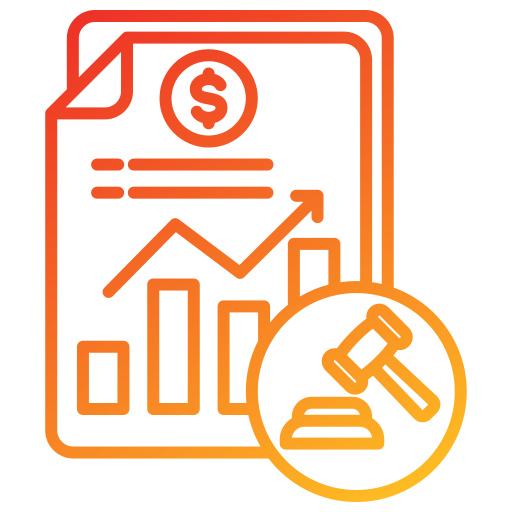 Legal Generic gradient outline icon