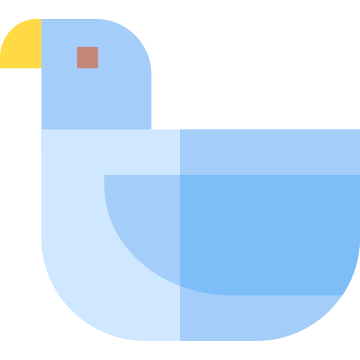 Dove Basic Straight Flat icon