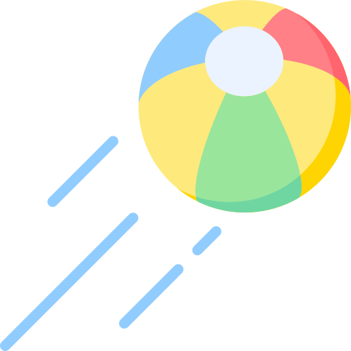 Beach ball Special Flat icon