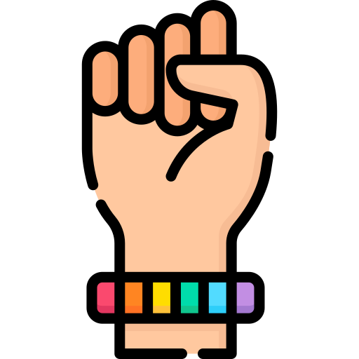 Fist Special Lineal color icon