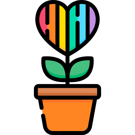 Love plant Special Lineal color icon