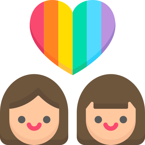 lesbienne Special Flat icoon