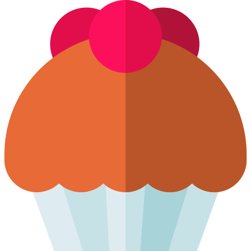 cupcake Basic Straight Flat icona