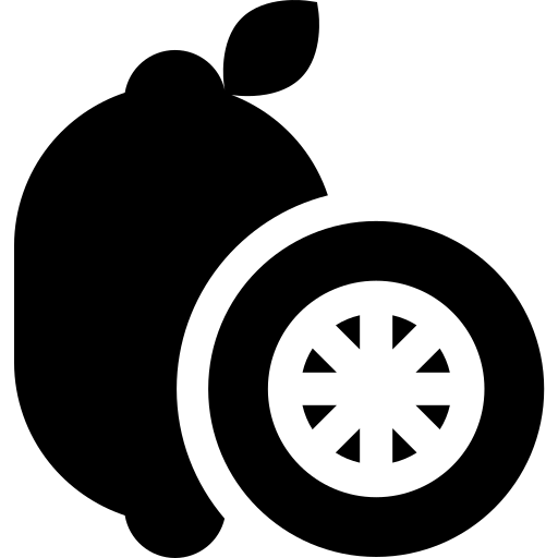 cytrynowy Basic Straight Filled ikona