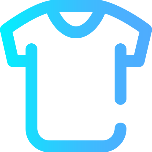 Tshirt Super Basic Omission Gradient icon