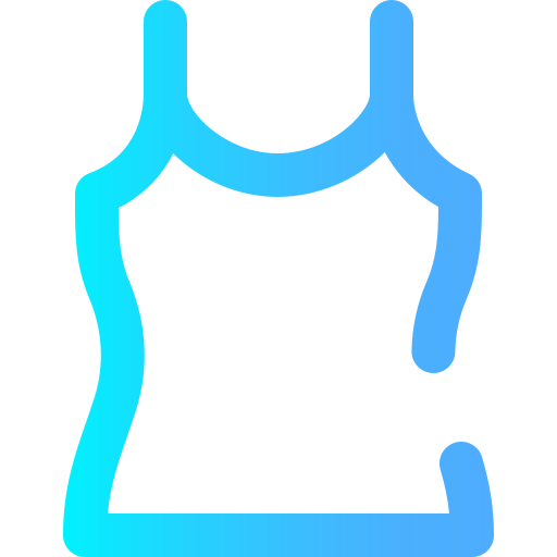 Sleeveless shirt Super Basic Omission Gradient icon
