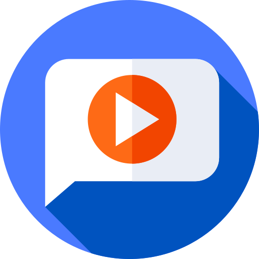 Chat Flat Circular Flat icon