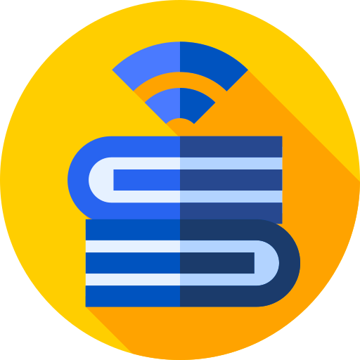 文学 Flat Circular Flat icon