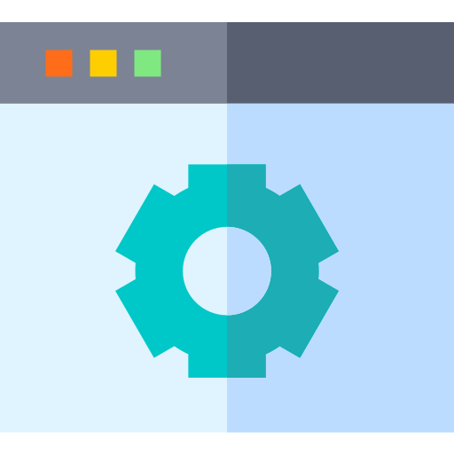 software Basic Straight Flat icono