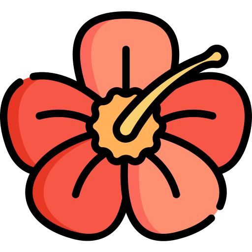Flower Kawaii Lineal color icon